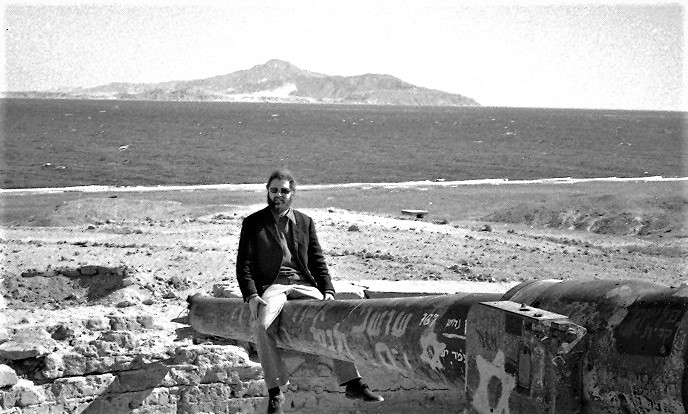 Kaj Spangenberg, Sharm-el-Sheikh, Egypten 1972 - Egyptisk kanon, sprængt af israelerne under 6-dageskrigen