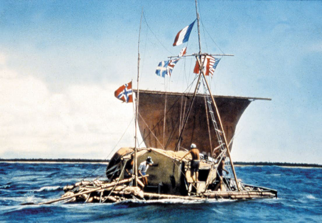 Ærersmedlem Thor Heyerdahls tømmerflåde, Kon Tiki