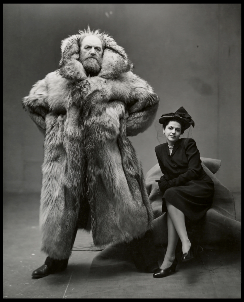Peter Freuchen, grundlægger af Eventyrernes Klub og hans kone Dagmar. Foto Irving Penn Peter Freuchen, grundlægger af Eventyrernes Klub og hans kone Dagmar. Foto Irving Penn